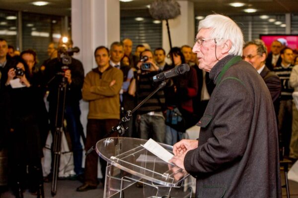 EDF - Tomy Ungerer à l'inauguration de la Roue de l'Énergie