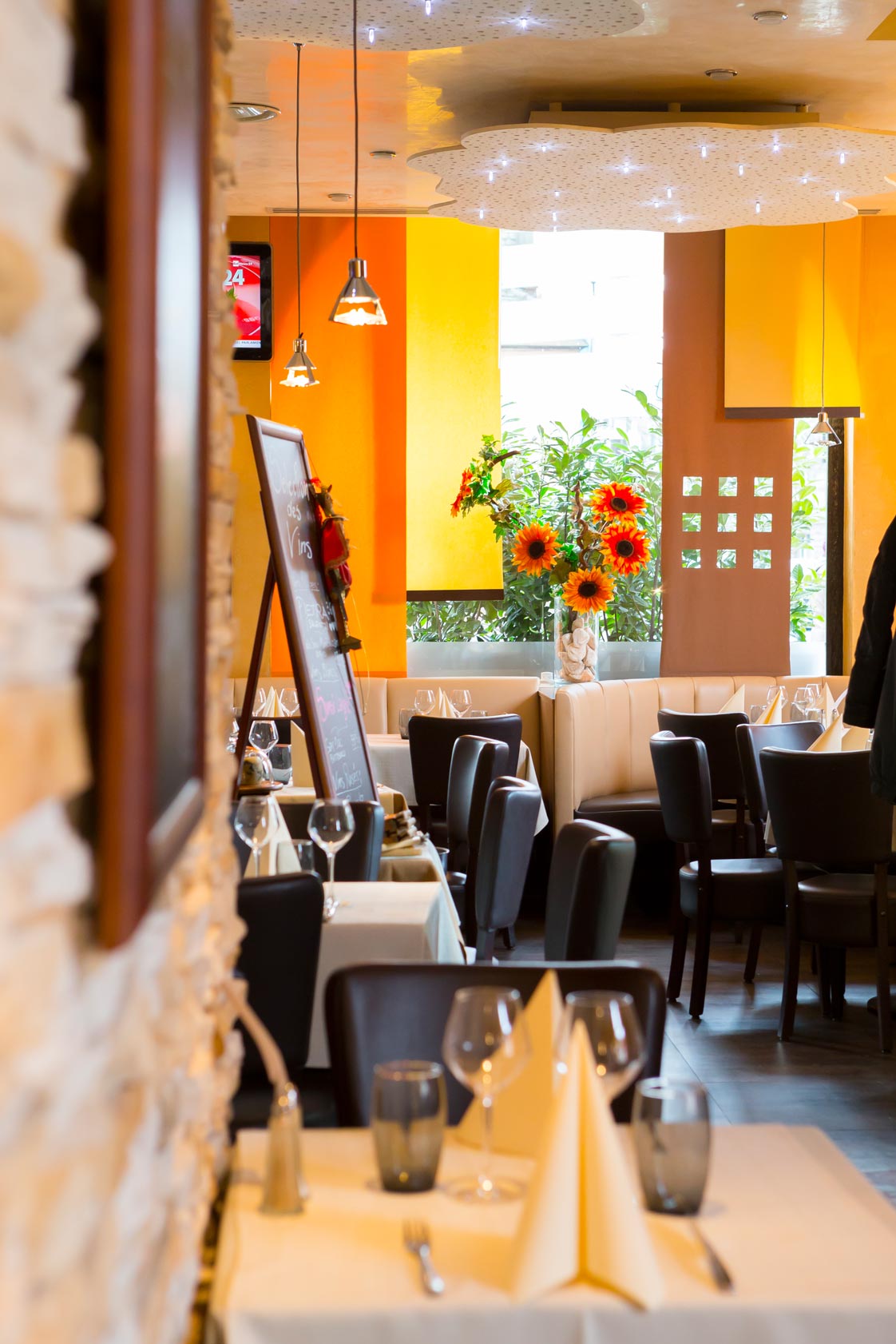 Il Girasole - Photographe d'entrerpise - Présentation du restaurant Strasbourg