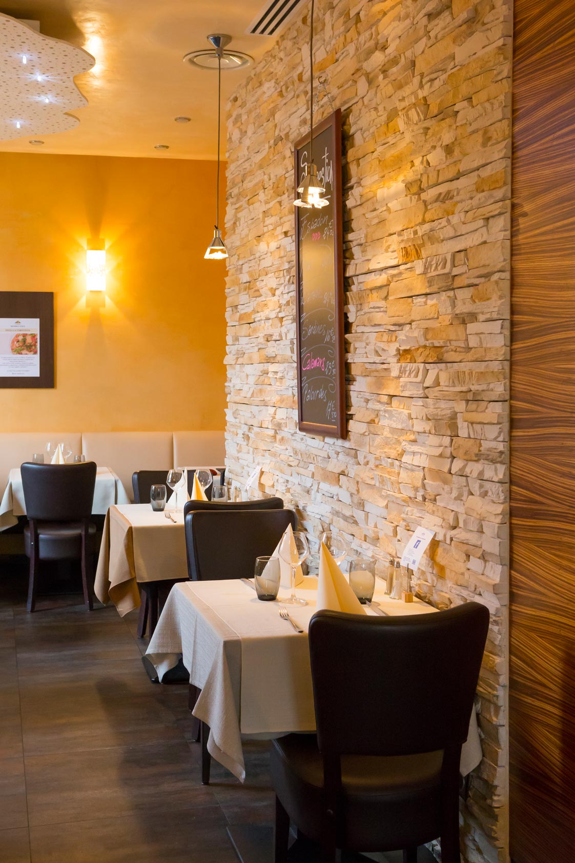 Il Girasole - Photographe d'entrerpise - Présentation du restaurant Strasbourg