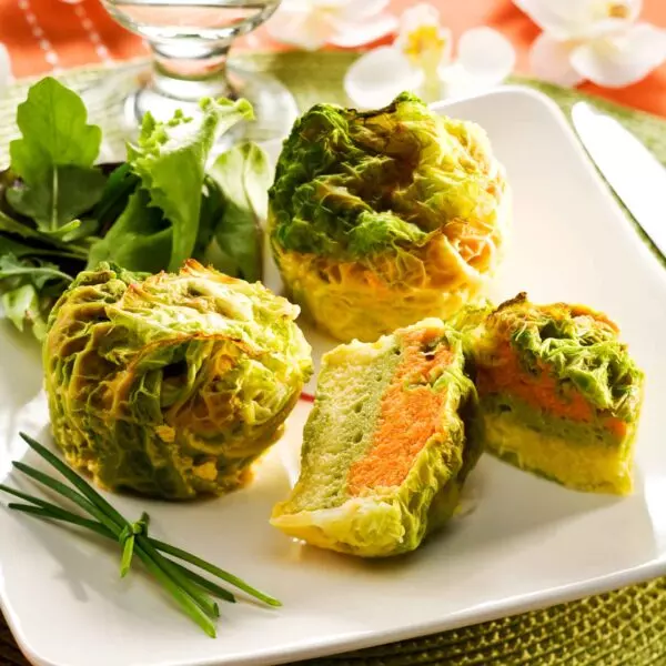 Terrine de légumes - Prise de vue réalisée en studio photo culinaire à Strasbourg dans le bas-Rhin