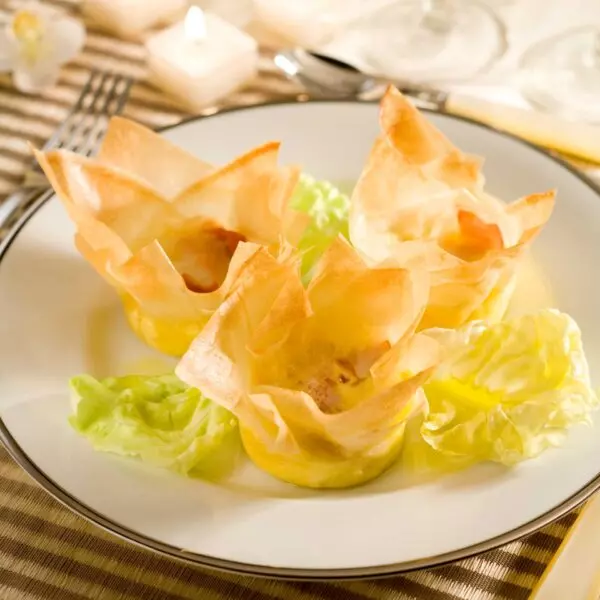 Fromage en papillottes - Prise de vue réalisée en studio photo culinaire à Strasbourg dans le bas-Rhin