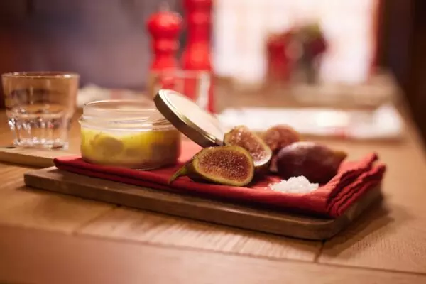 Foie gras aux génépi et figues - Stéphane FRANÇOIS photographe culinaire à Strasbourg dans le Bas-Rhin
