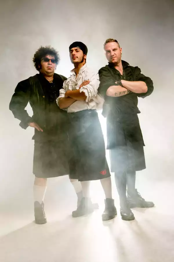 Les BREDELERS - Visuel pour l'affiche du groupe de Rock alsacien réalisé au studio photo à Strasbourg
