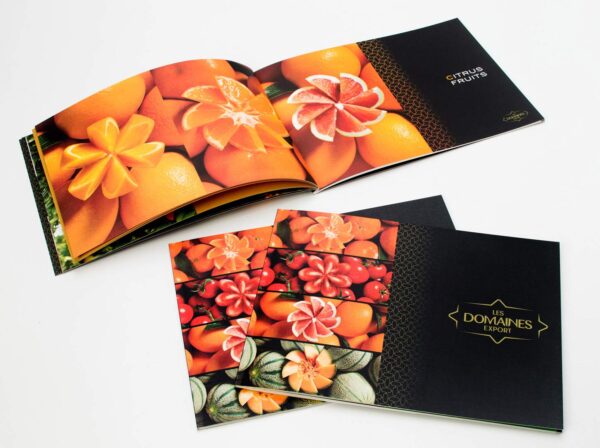 Impression photos culinaires Catalogue Domaines Export