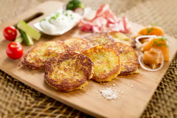 Galettes de pommes de terre - Photographe Culinaire Strasbourg