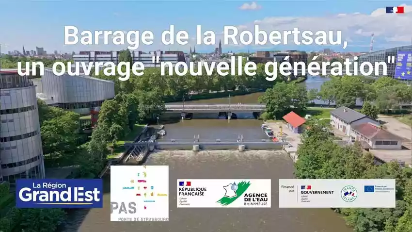 Vignette vidéo VNF barrage de la Robertsau