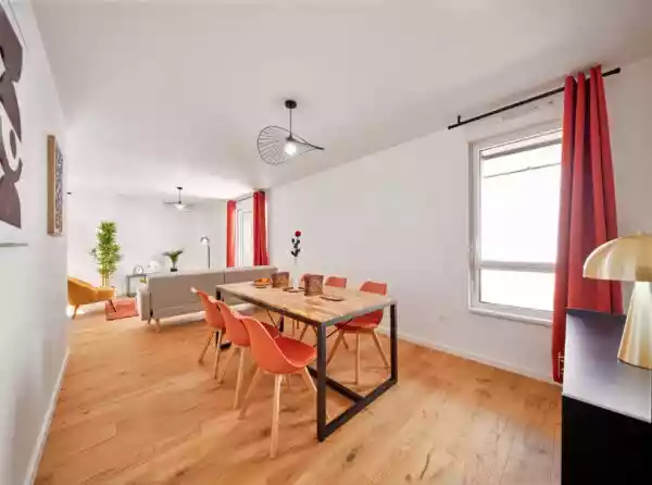 Edifipierre - Appartement témoin de la Robertsau - Salle à manger