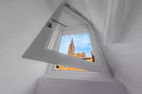 Hôtel Michelet à Strasbourg - Vue Cathédrale - Reportage photo / Présentation du lieu