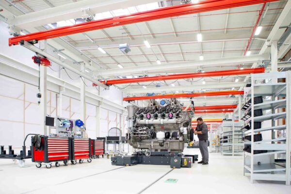 Liebherr - Chaîne de montage - Usine de Colmar - Photographe de reportage Strasbourg