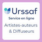 Logo URSSAF Artistes-Auteurs & Diffuseurs