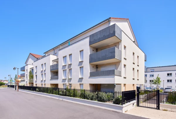 Vue de la résidence Côté Village réalisée par Bouygues Immobilier à Woippy