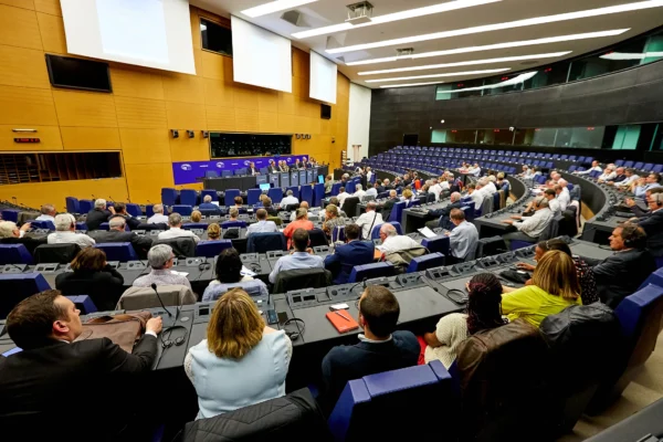 Session plénière au Parlement européen à Strasbourg